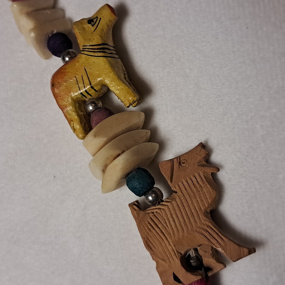 VTG African Safari Necklace - Picture 8 of 10